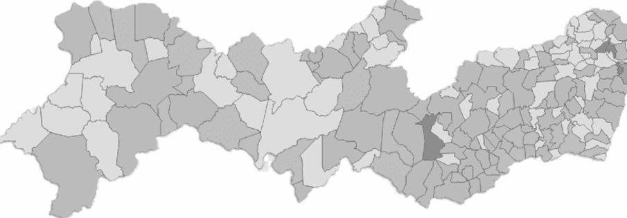 Mapa de Pernambuco